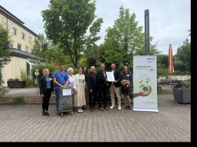 Kreiskrankenhaus Grünstadt wird für sein  nachhaltiges Engagement gewürdigt 
